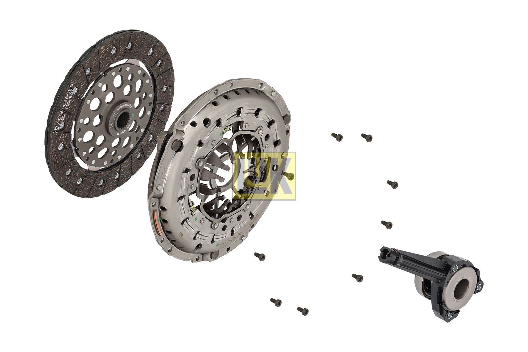 Kupplungssatz “Schaeffler LuK 230 mm, mit Zentralausrücker , mit automatischer Nachstellung ”