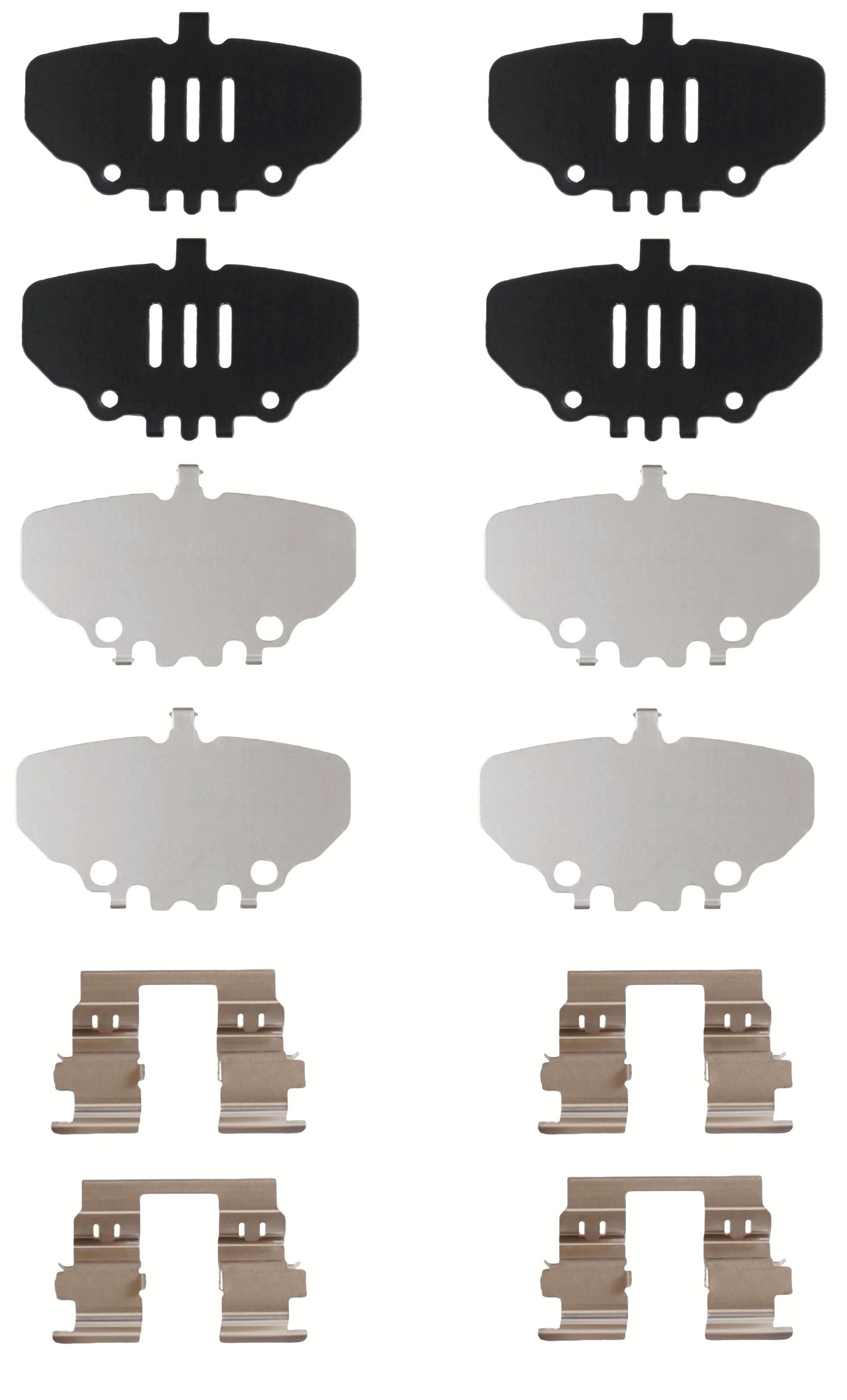 Bremsbelagsatz, Scheibenbremse