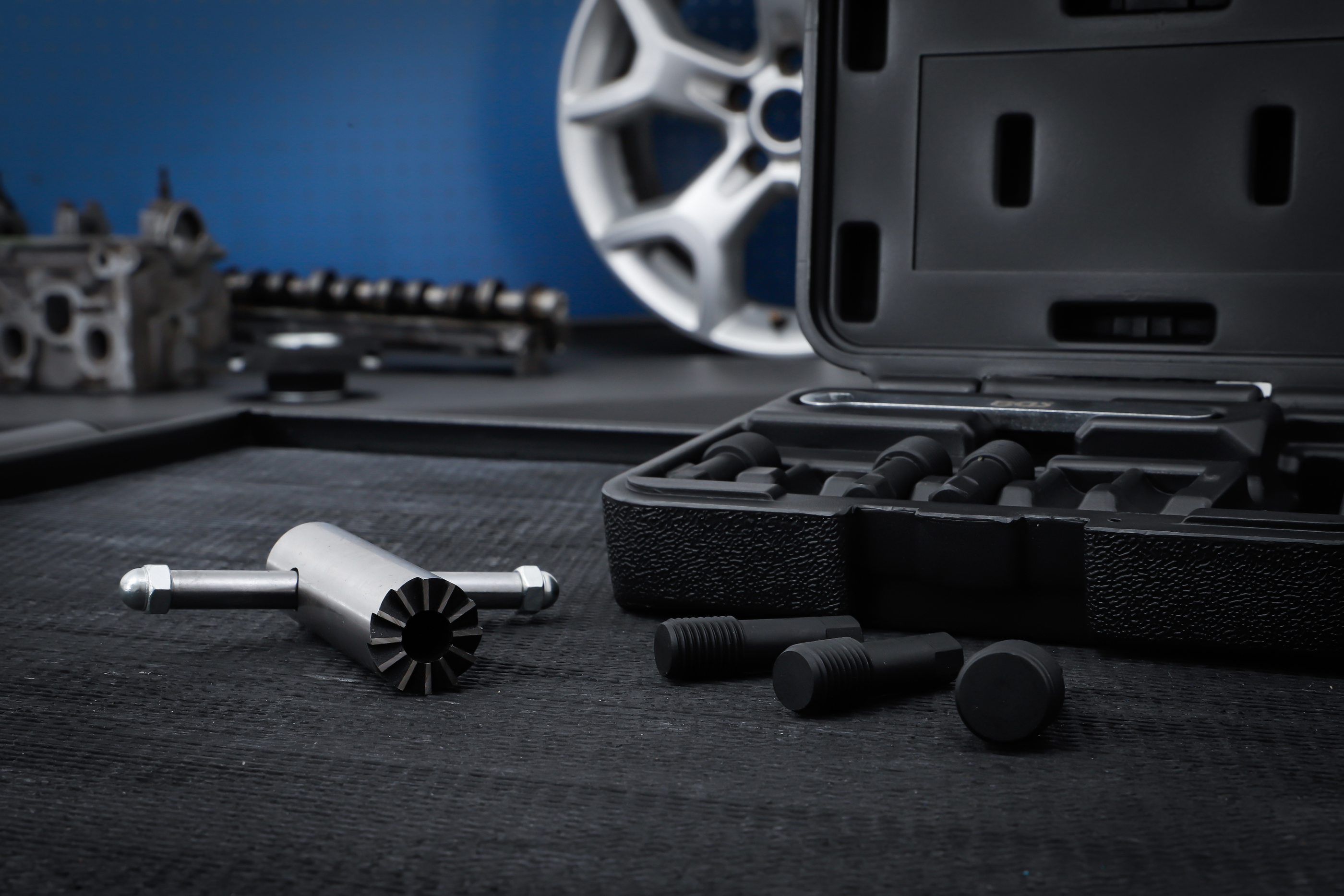 BGS Ölablass-Schrauben-Dichtsitz-Fräser-Satz | 8-tlg.