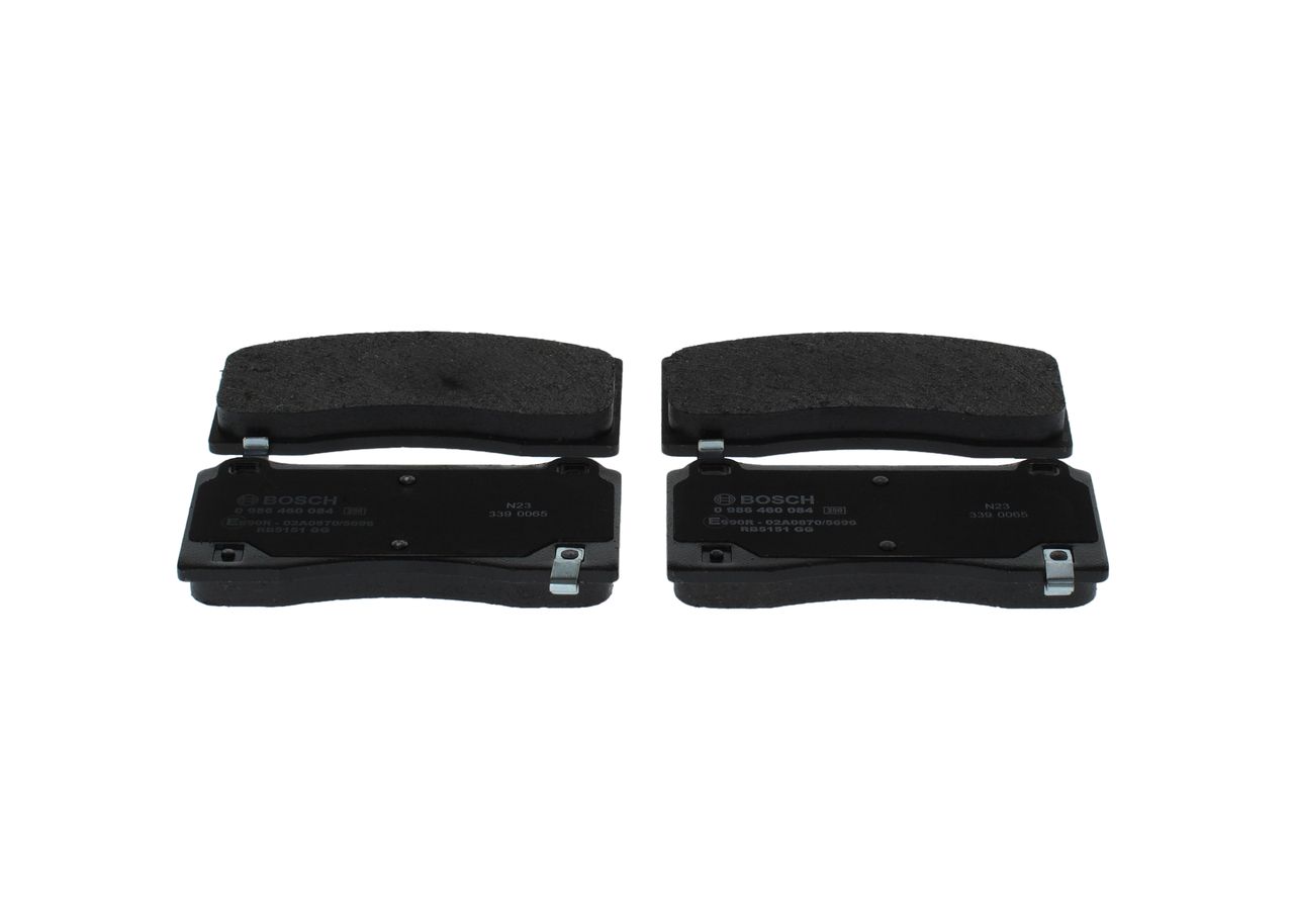 Bremsbelagsatz, Scheibenbremse