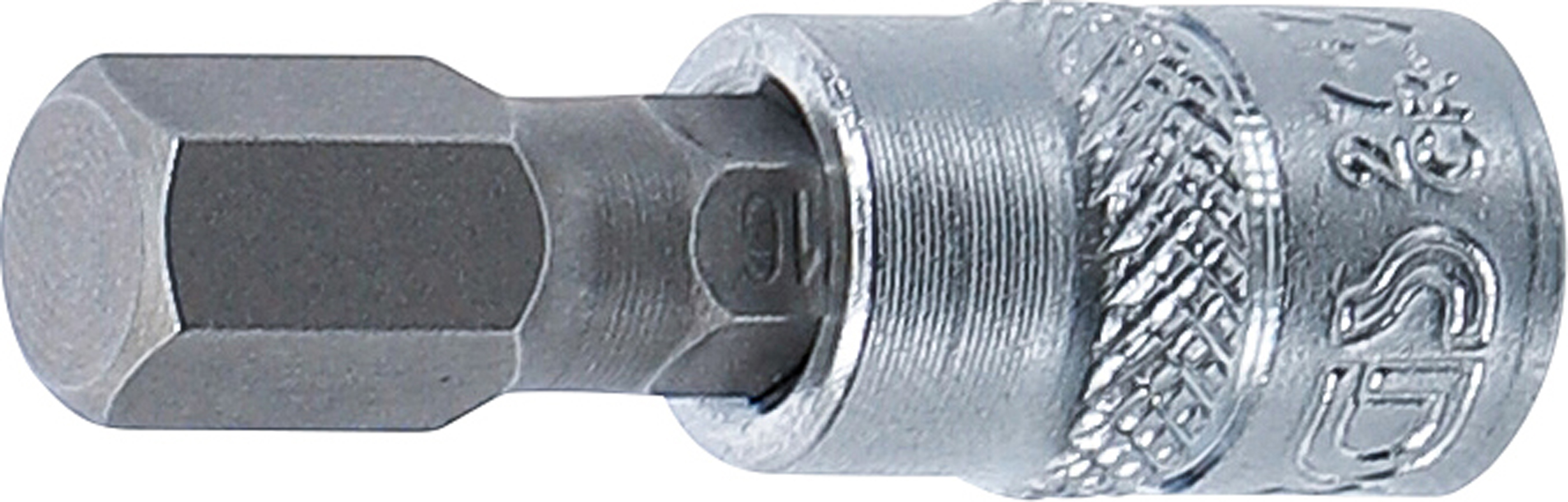 BGS Bit-Einsatz | Antrieb Innenvierkant 6,3 mm (1/4") | Innensechskant 5/16"