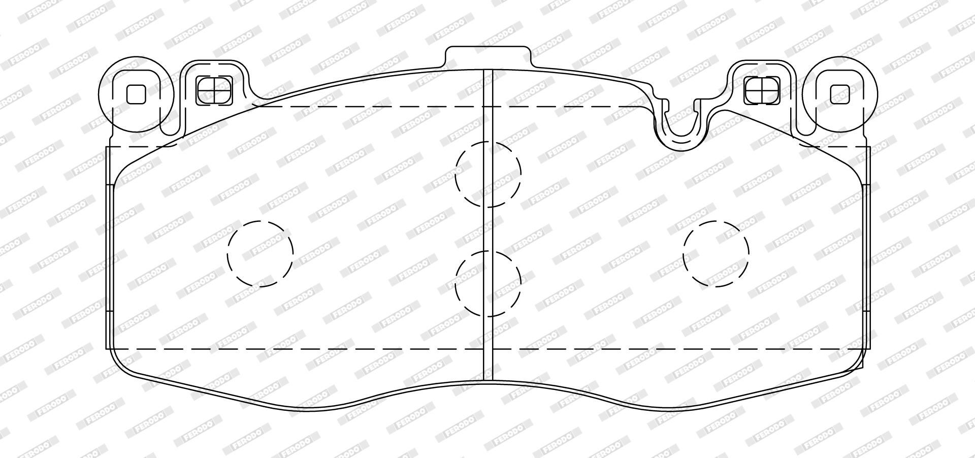 Bremsbelagsatz, Scheibenbremse