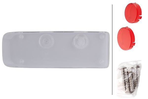 Lichtscheibe, Heckleuchte