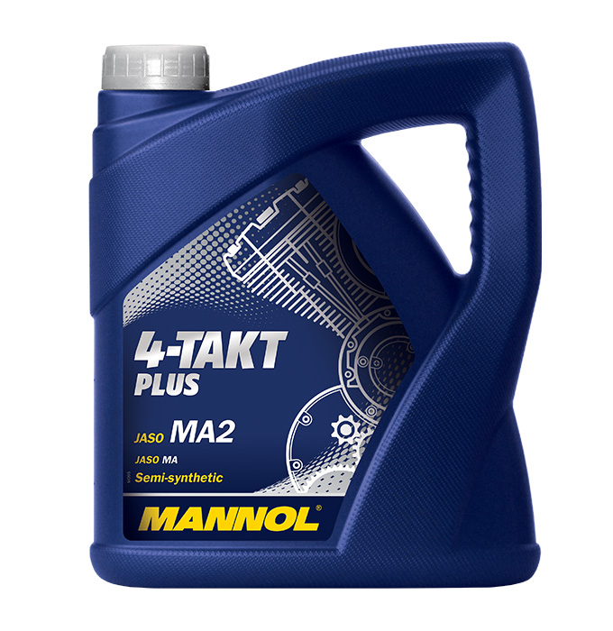 10W-40 Mannol 7202 4-Takt Plus Motoröl Motorrad 4 Liter