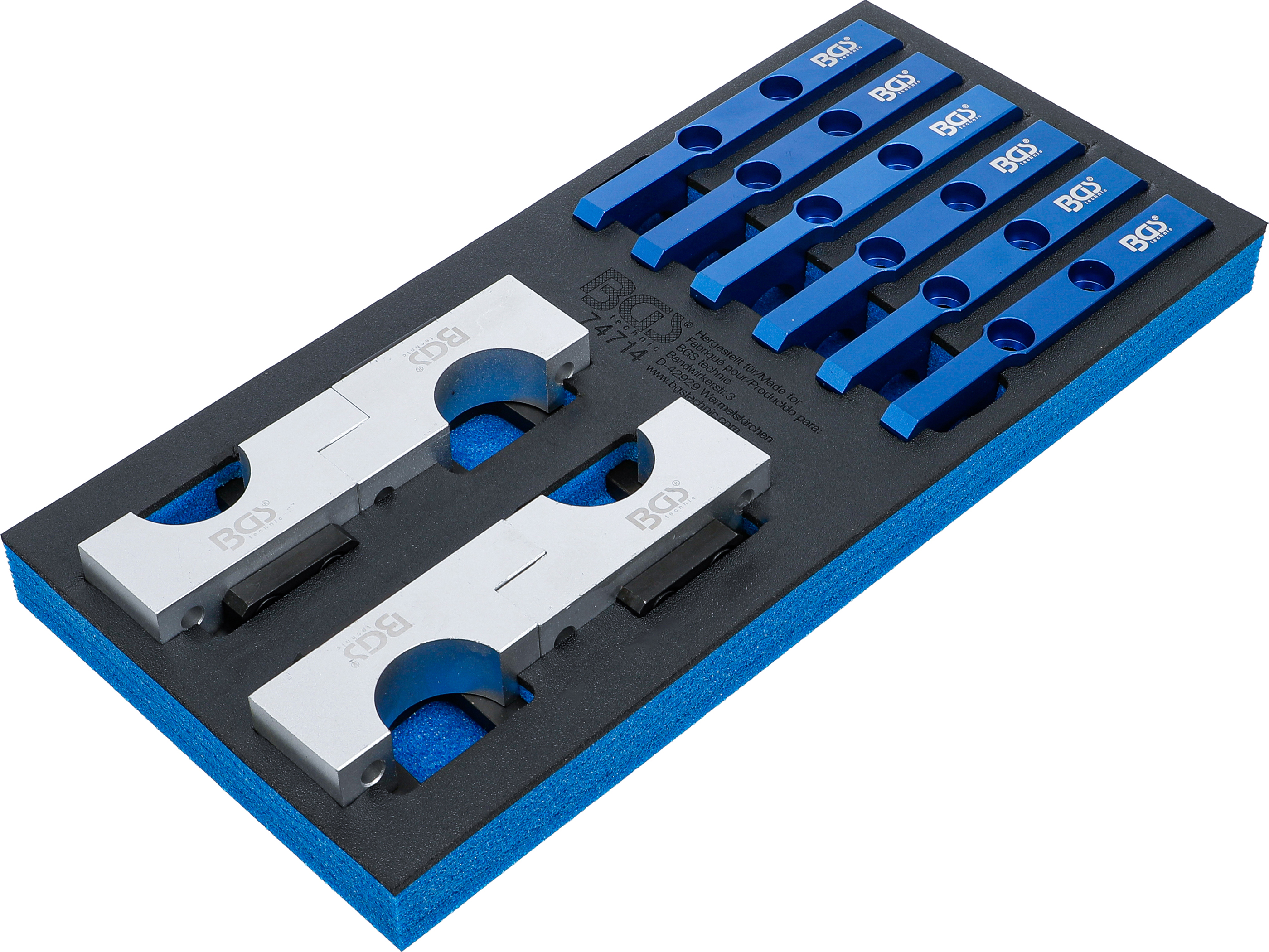 BGS Werkstattwageneinlage 1/3: Nockenwellen-Ausrichtwerkzeug-Satz | für Mercedes-Benz M176, M177