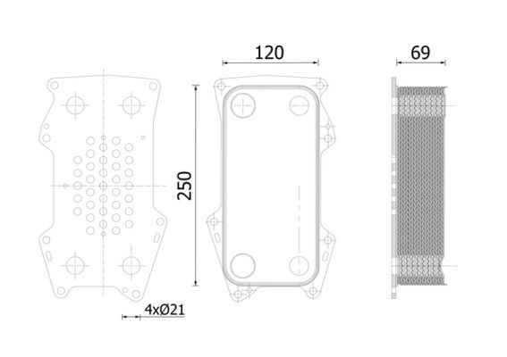 Ölkühler, Motoröl