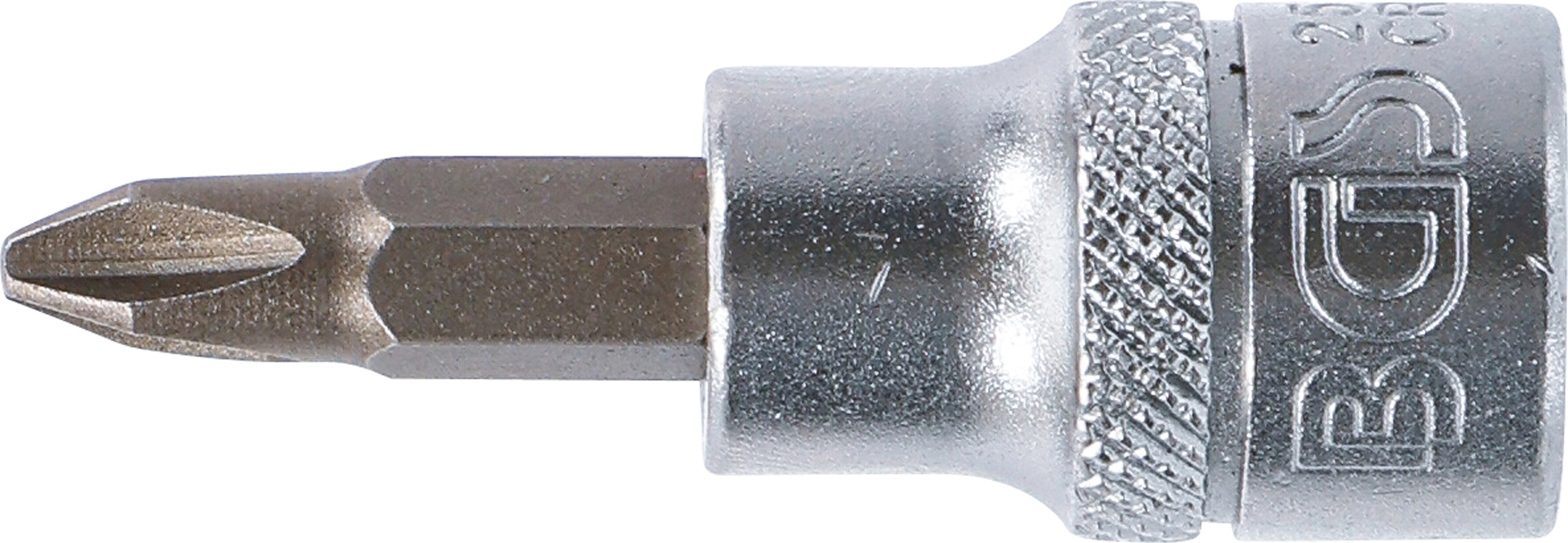 BGS Bit-Einsatz | Antrieb Innenvierkant 10 mm (3/8") | Kreuzschlitz PH2