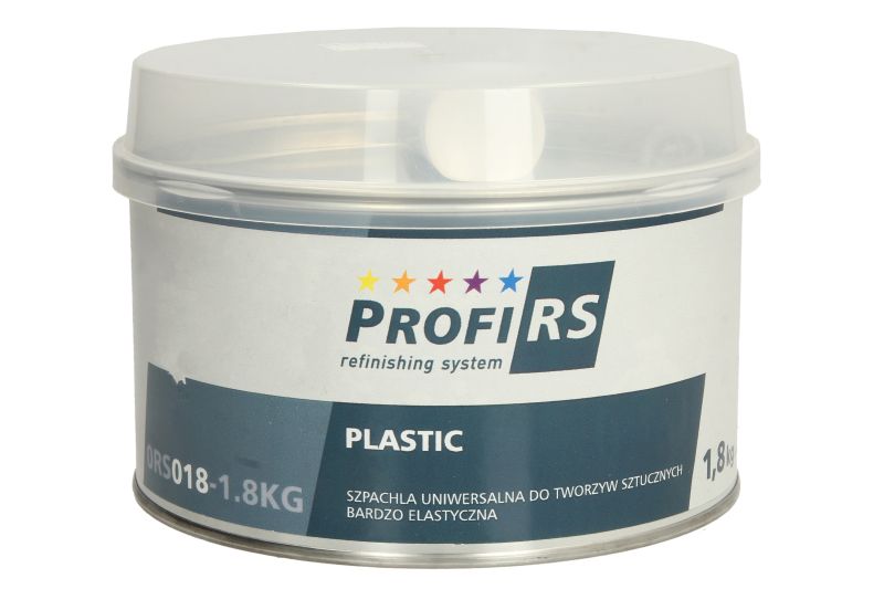 Profirs 0RS018 Füllspachtel für Kunststoffe mit Härter Kunststoff Spachtel Graphit 1,8 kg
