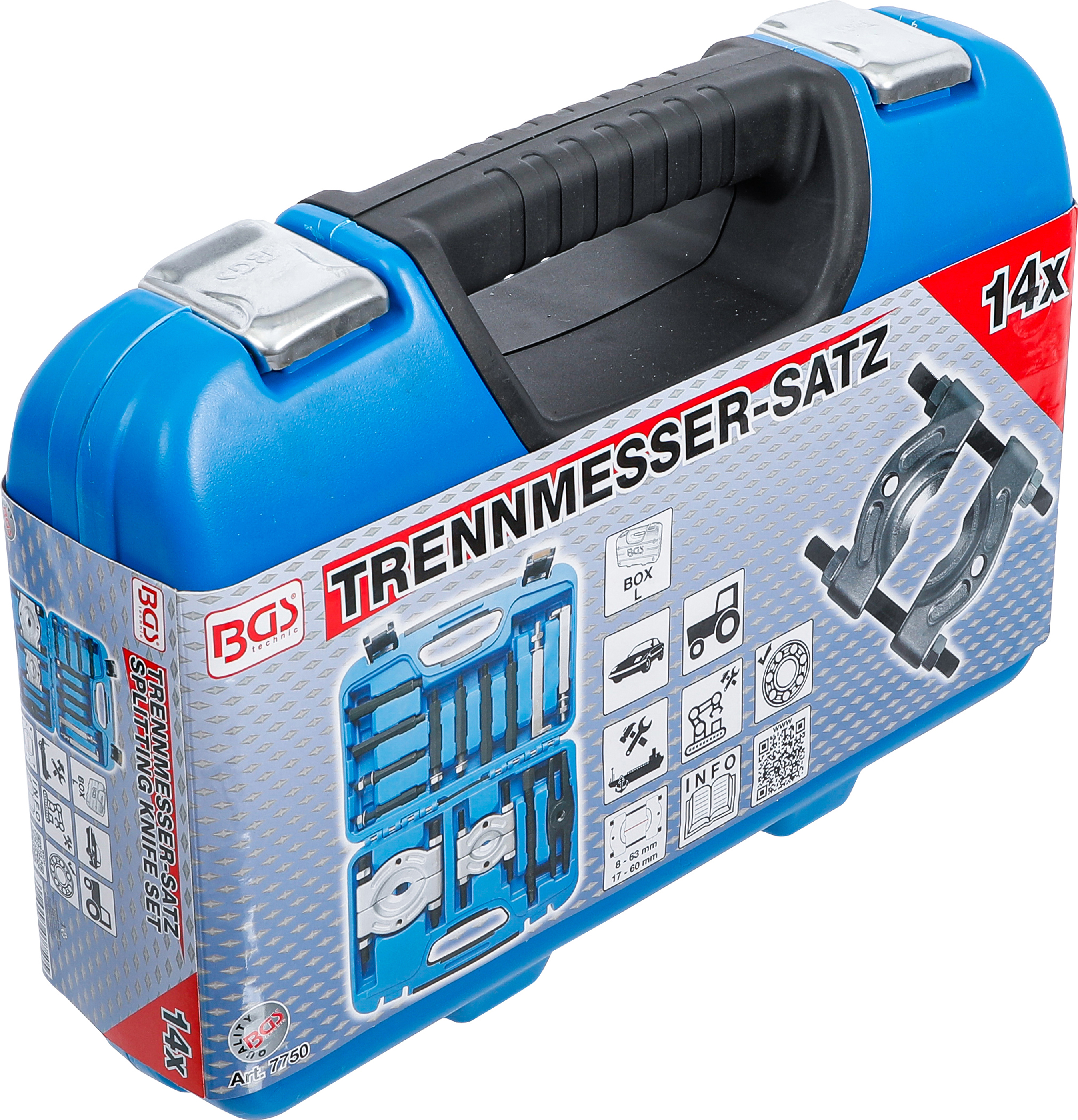 BGS Trennmesser-Satz für Kugellager-Arbeiten | 14-tlg.