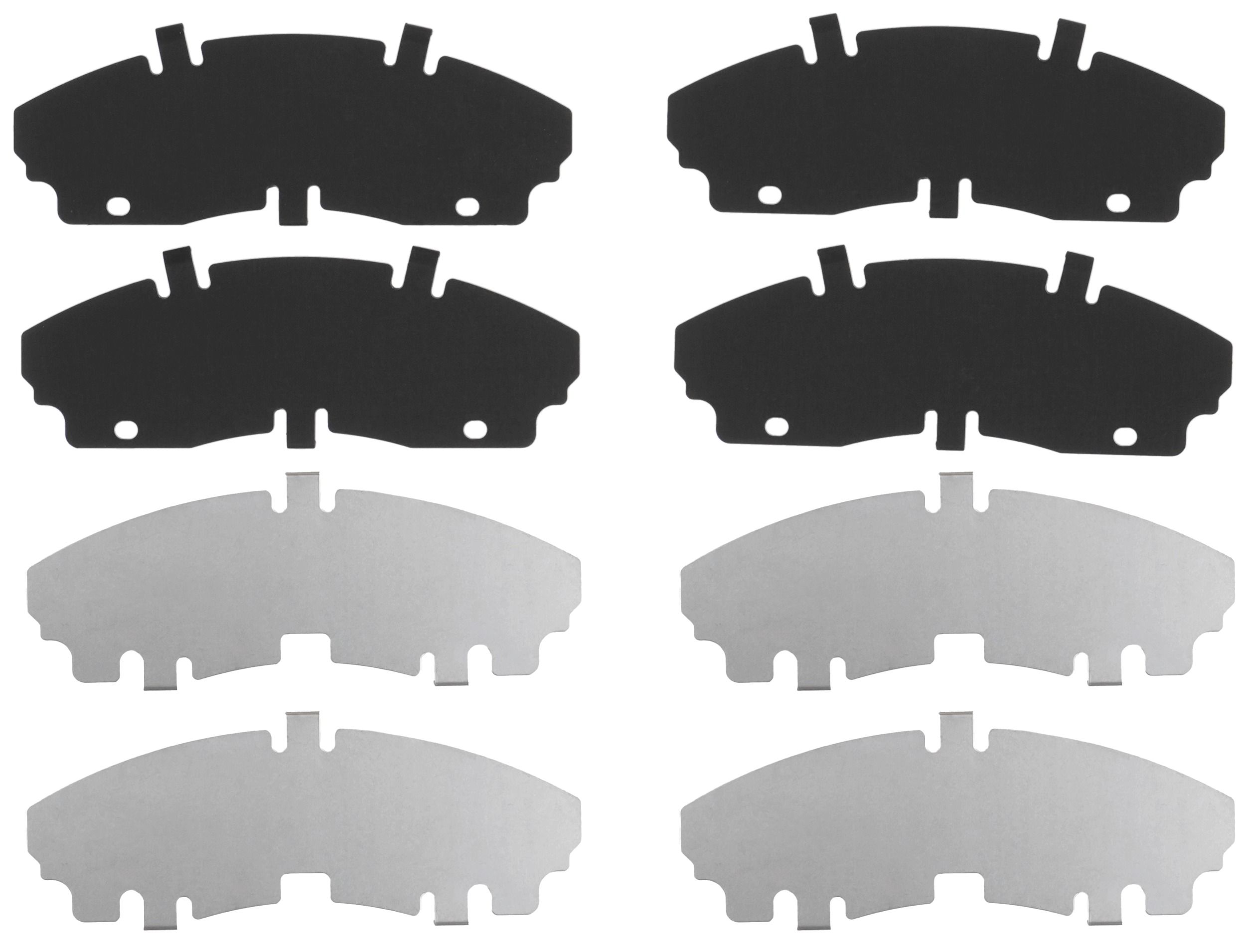 Bremsbelagsatz, Scheibenbremse