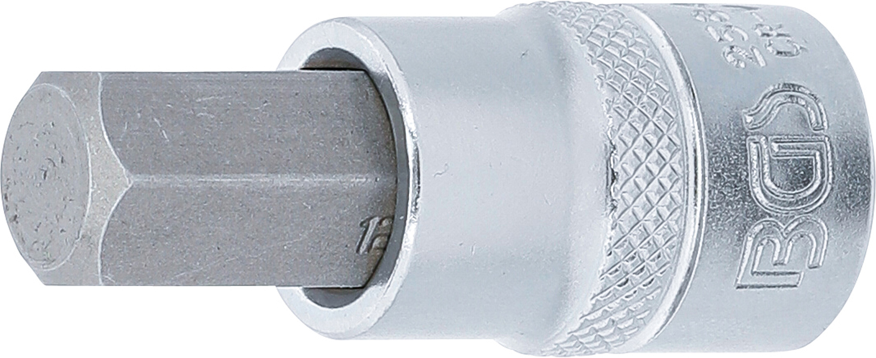 BGS Bit-Einsatz | Antrieb Innenvierkant 10 mm (3/8") | Innensechskant 12 mm