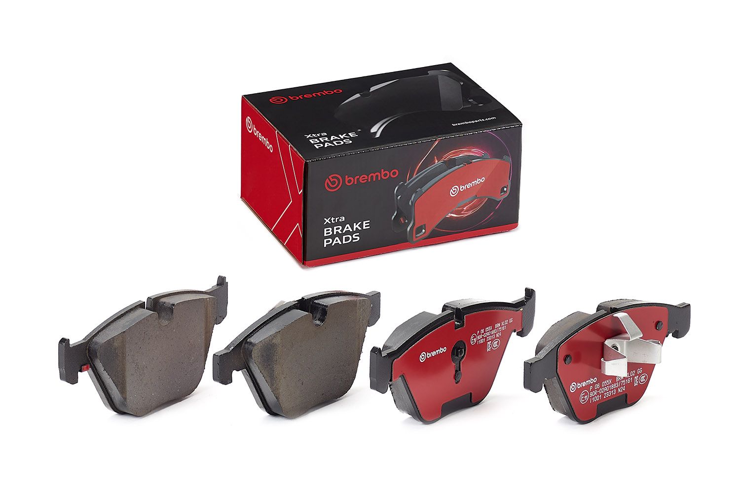 Bremsbelagsatz, Scheibenbremse