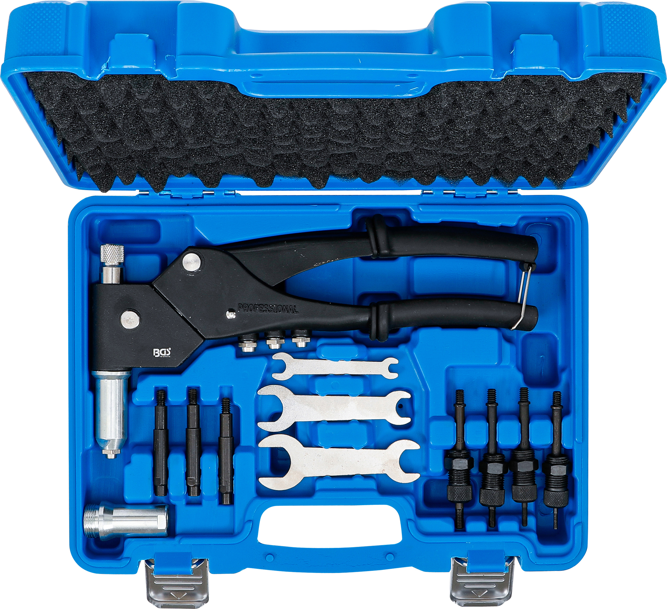 BGS Nietzangen-Satz | für Standardnieten, Nietmuttern und Nietbolzen