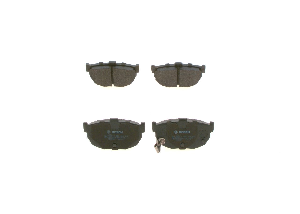 Bremsbelagsatz, Scheibenbremse