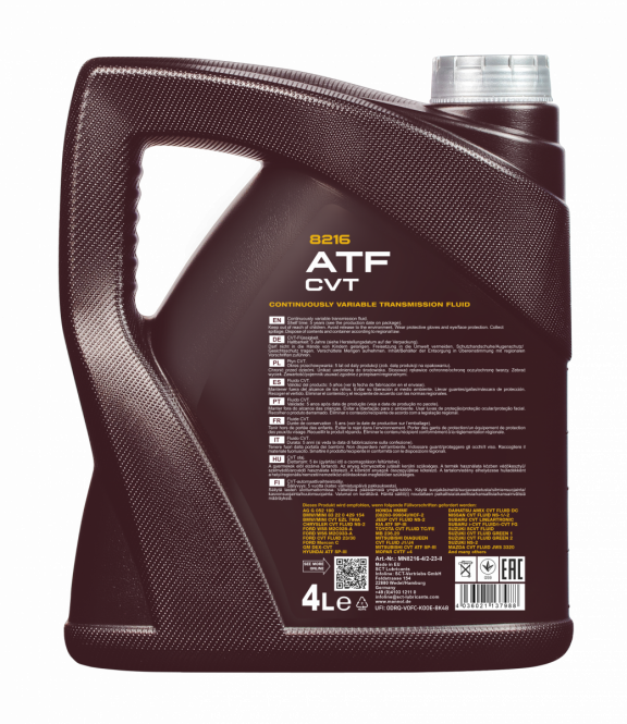 Mannol 8216 ATF CVT Automatikgetriebeöl 4 Liter