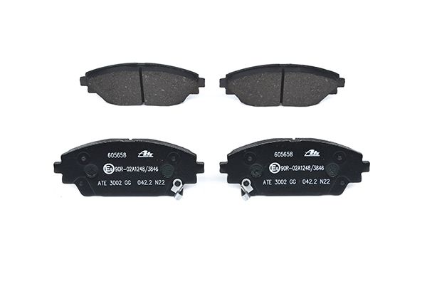 Bremsbelagsatz, Scheibenbremse