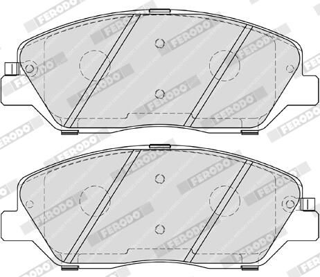 Bremsbelagsatz, Scheibenbremse