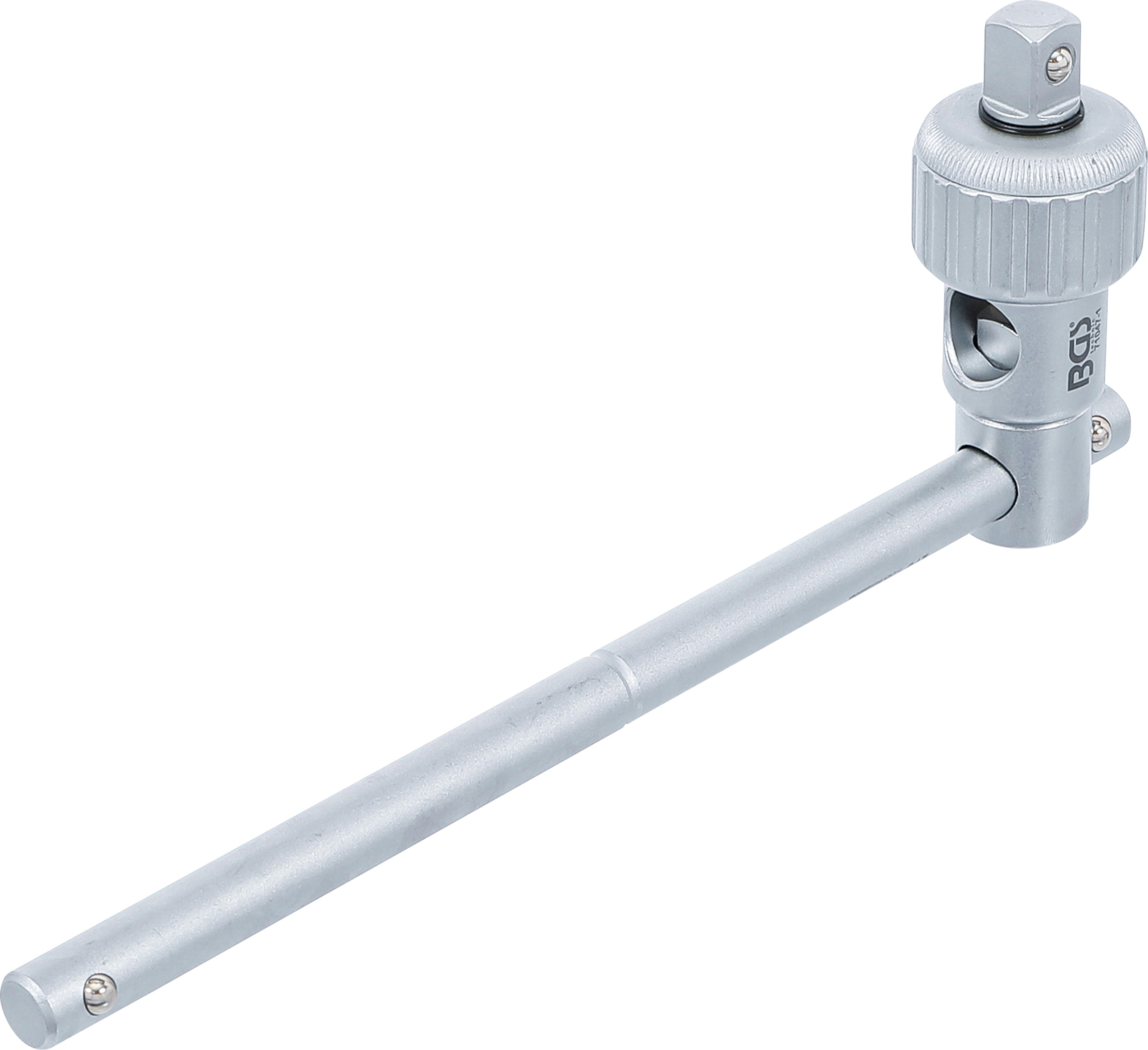 BGS Steckschlüssel-Adapter mit Ratschenfunktion | mit Gleitgriff | Abtrieb 12,5 mm (1/2")
