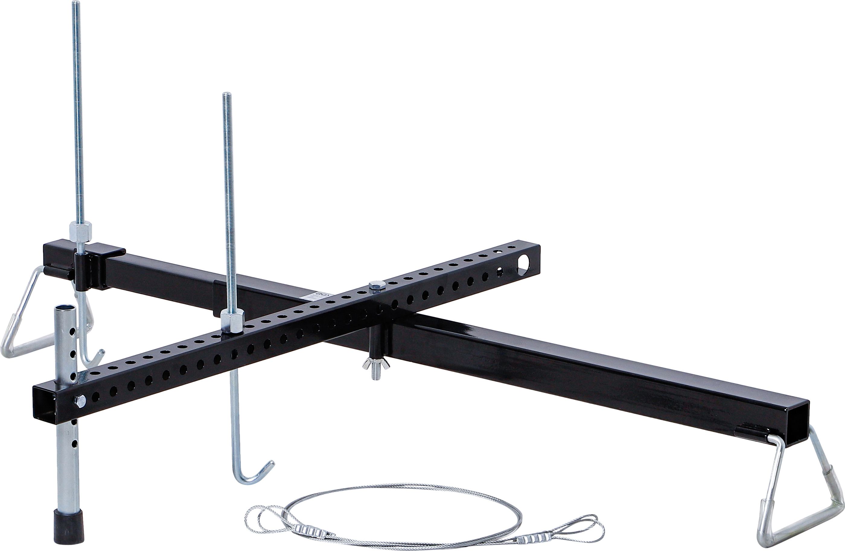 BGS Universal-Motortraverse mit 2- und 3-Punkt-Aufnahme | 315 kg