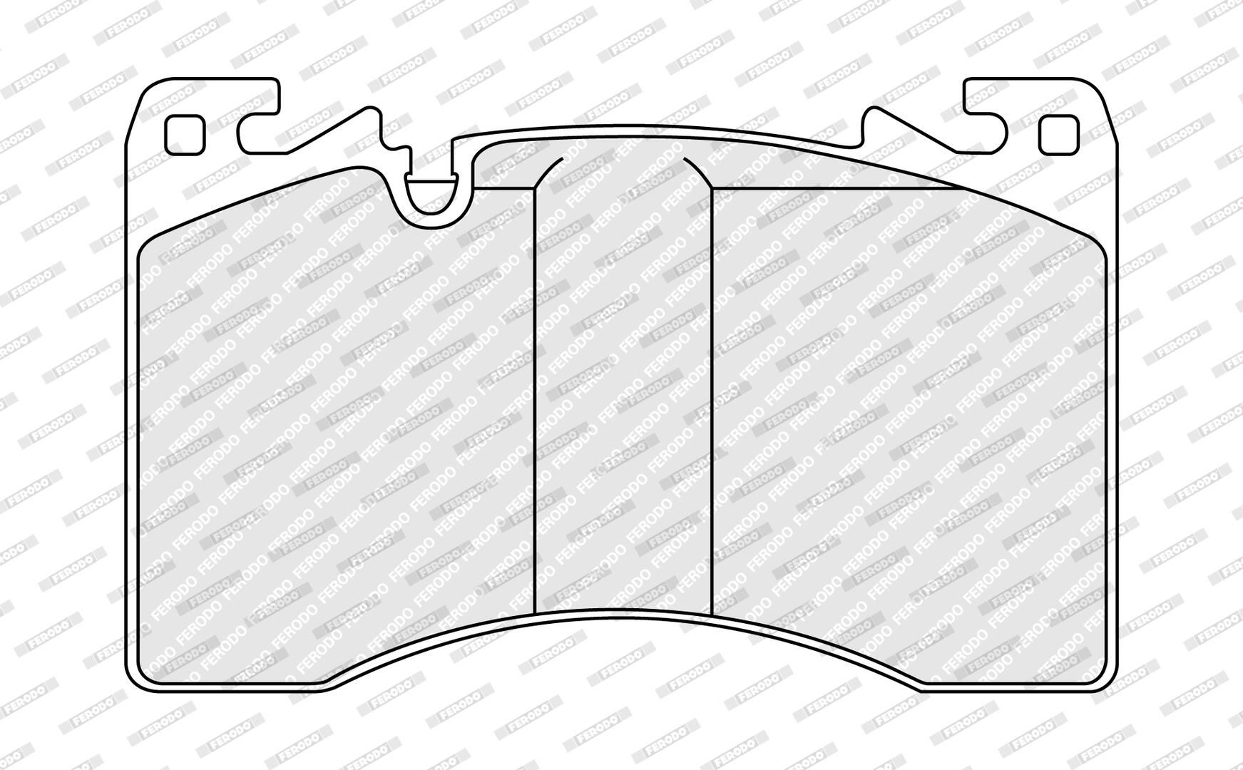Bremsbelagsatz, Scheibenbremse