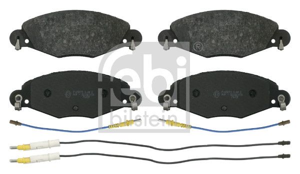 Bremsbelagsatz, Scheibenbremse