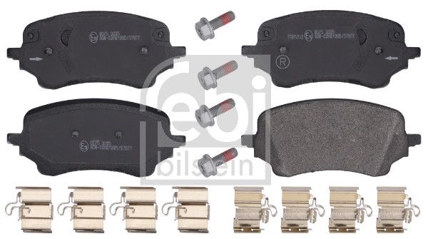 Bremsbelagsatz, Scheibenbremse