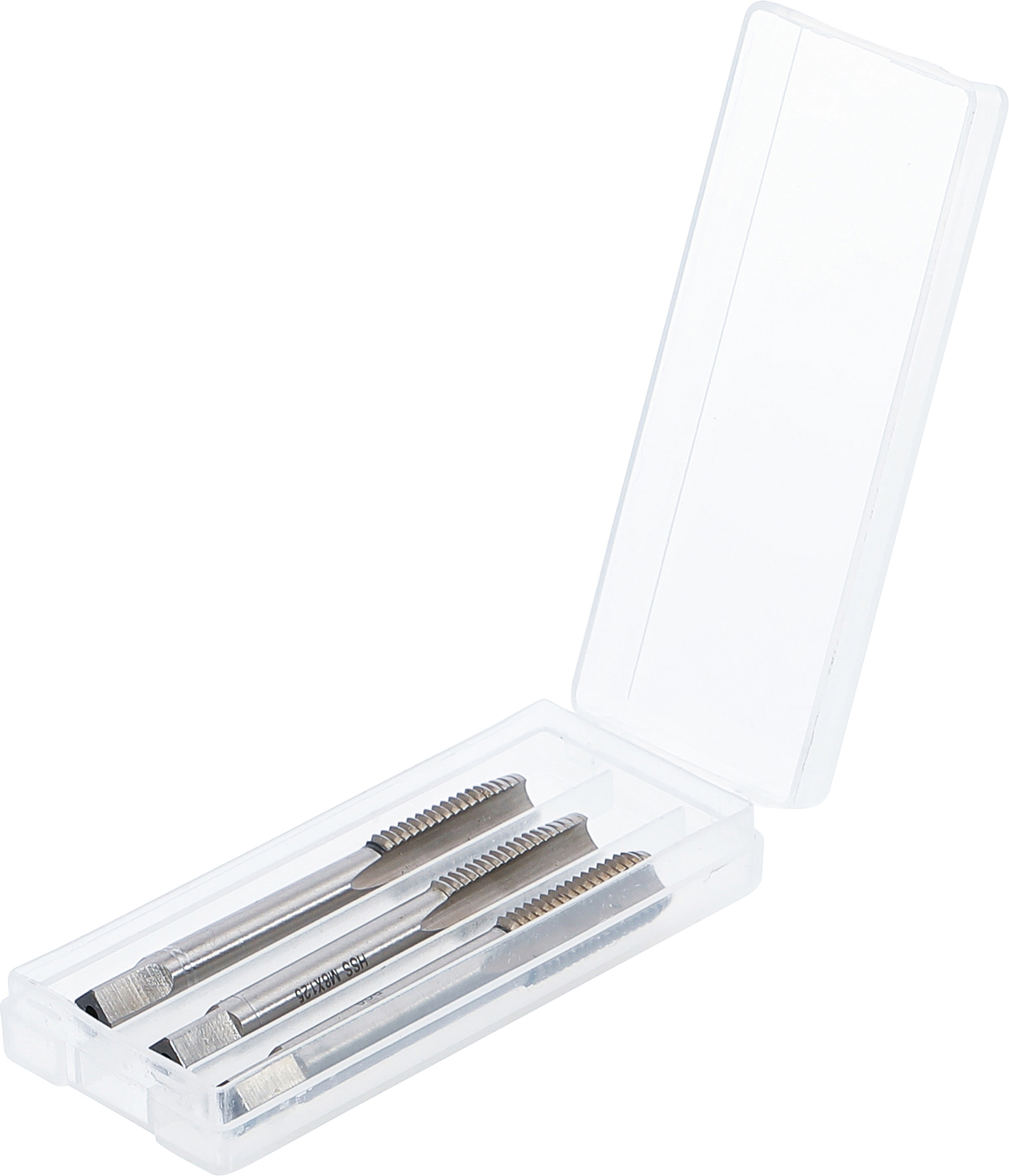 BGS Gewindebohrer-Satz | Vor-, Mittel- und Fertigschneider | HSS-G | M8 x 1,25 | 3-tlg.