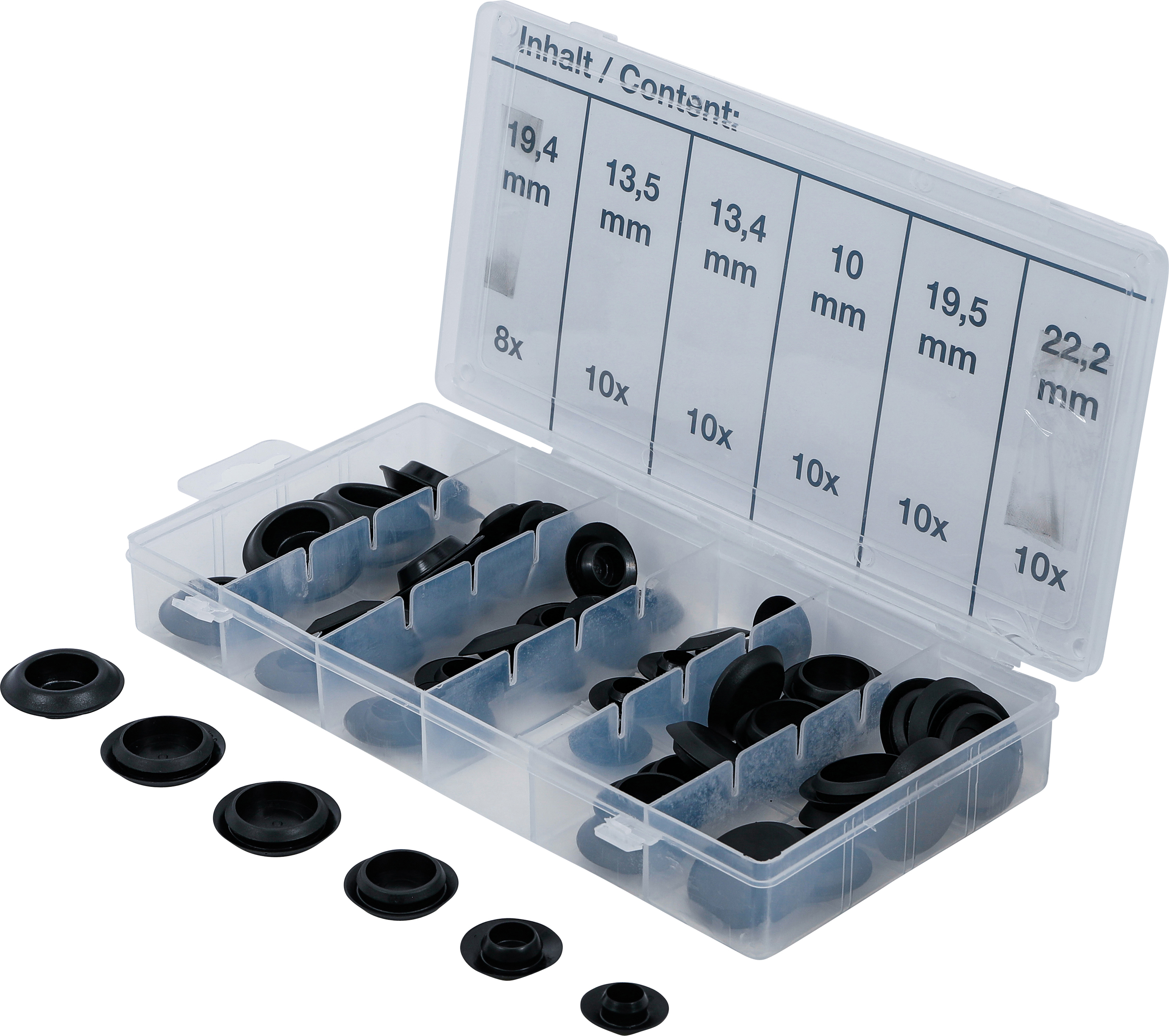 BGS Kunststoffstopfen-Sortiment | 58-tlg.