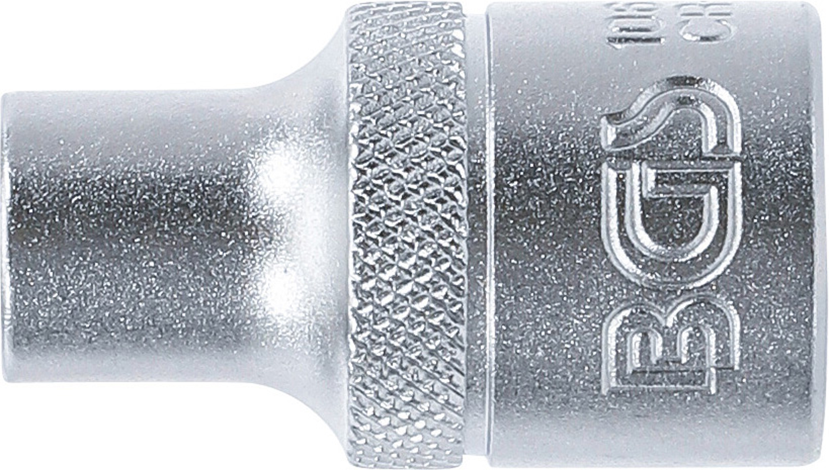 BGS Steckschlüssel-Einsatz Zwölfkant | Antrieb Innenvierkant 12,5 mm (1/2") | SW 8 mm