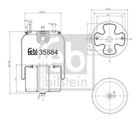 Federbalg, Luftfederung