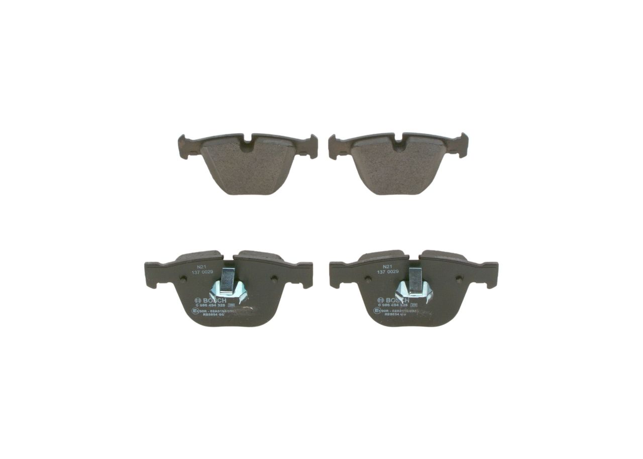 Bremsbelagsatz, Scheibenbremse