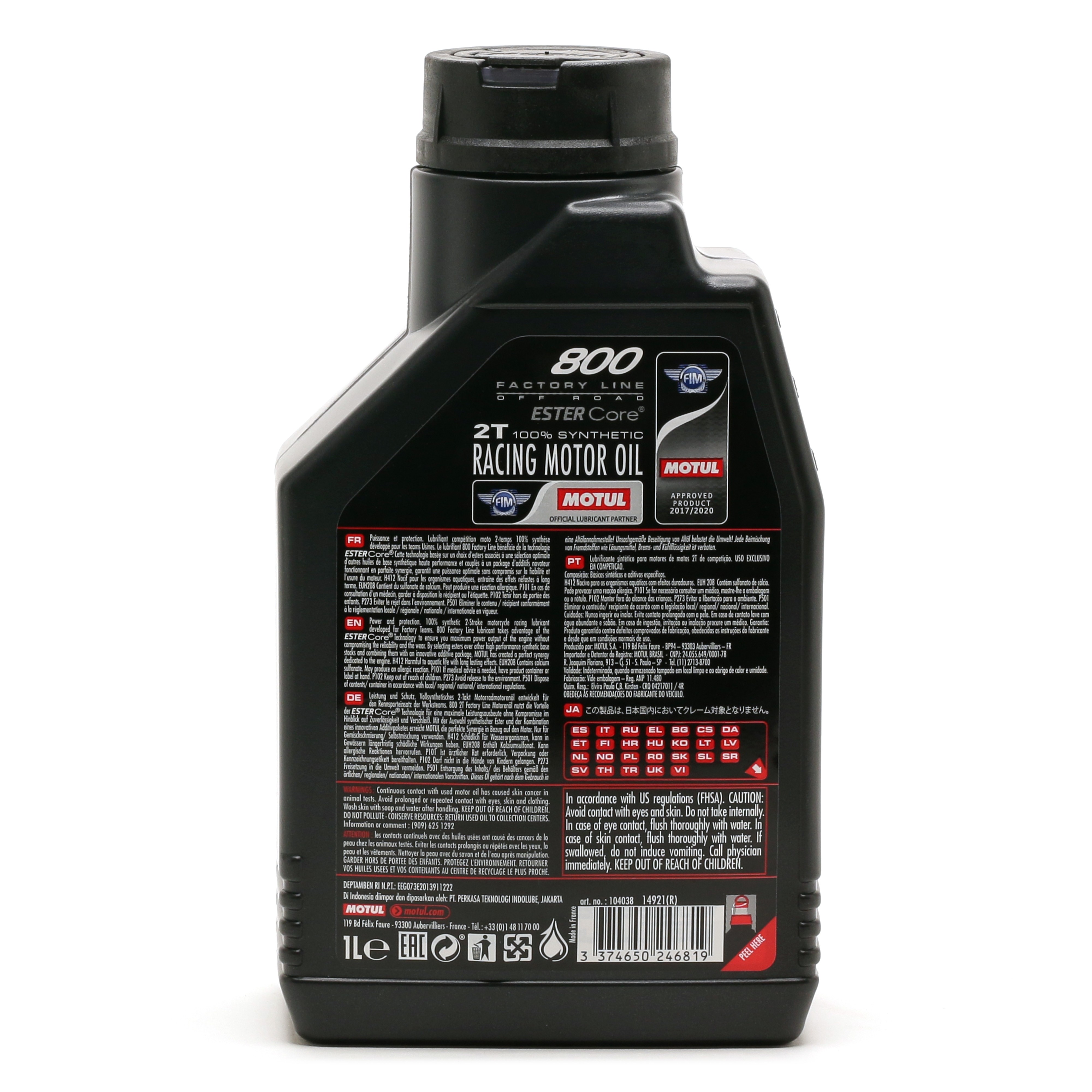 Motul 800 2-Takt Factory Line Off Road 1 Liter