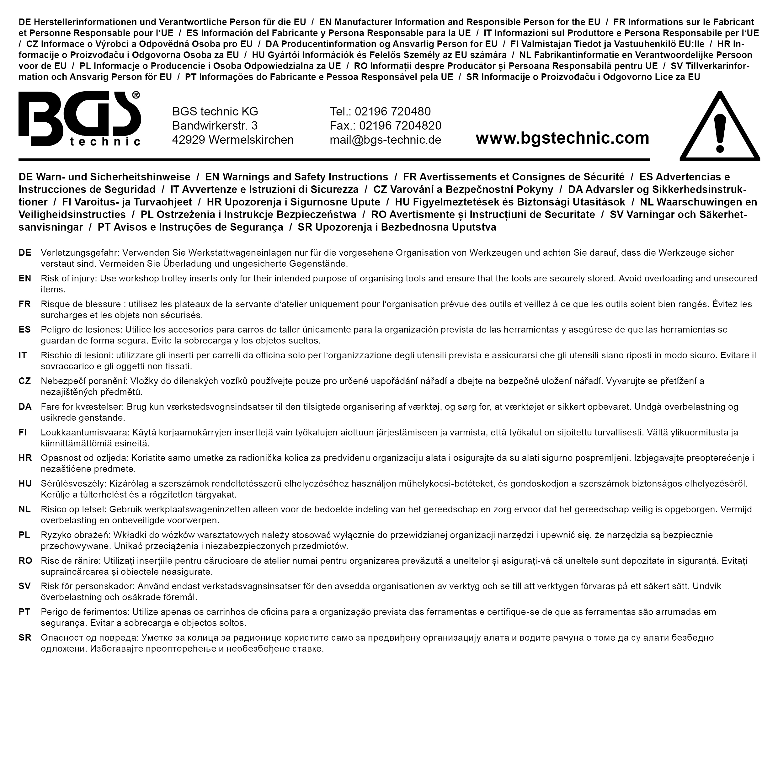 BGS Werkstattwageneinlage 1/3: Kurbelwellen-Riemenscheibenhalter- und Drehwerkzeug-Satz | für BMW 2.5D