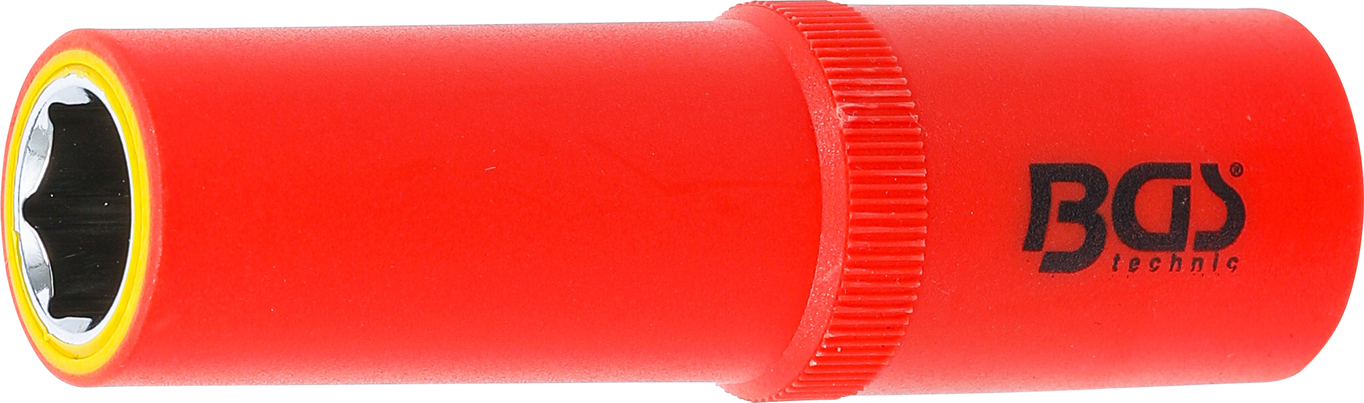 BGS VDE-Steckschlüssel-Einsatz Sechskant | Antrieb Innenvierkant 12,5 mm (1/2") | SW 14 mm