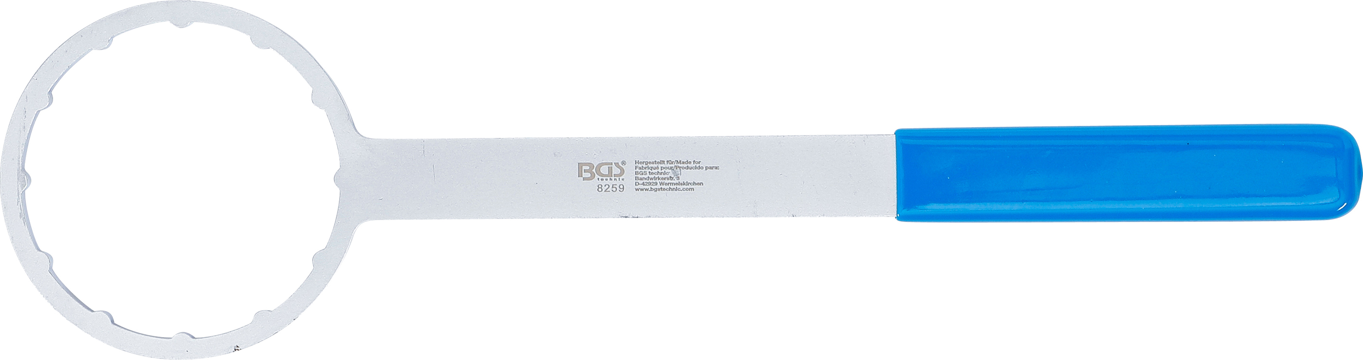 BGS Ölfilterschlüssel | Zwölfkant | für Renault | SW 76 mm