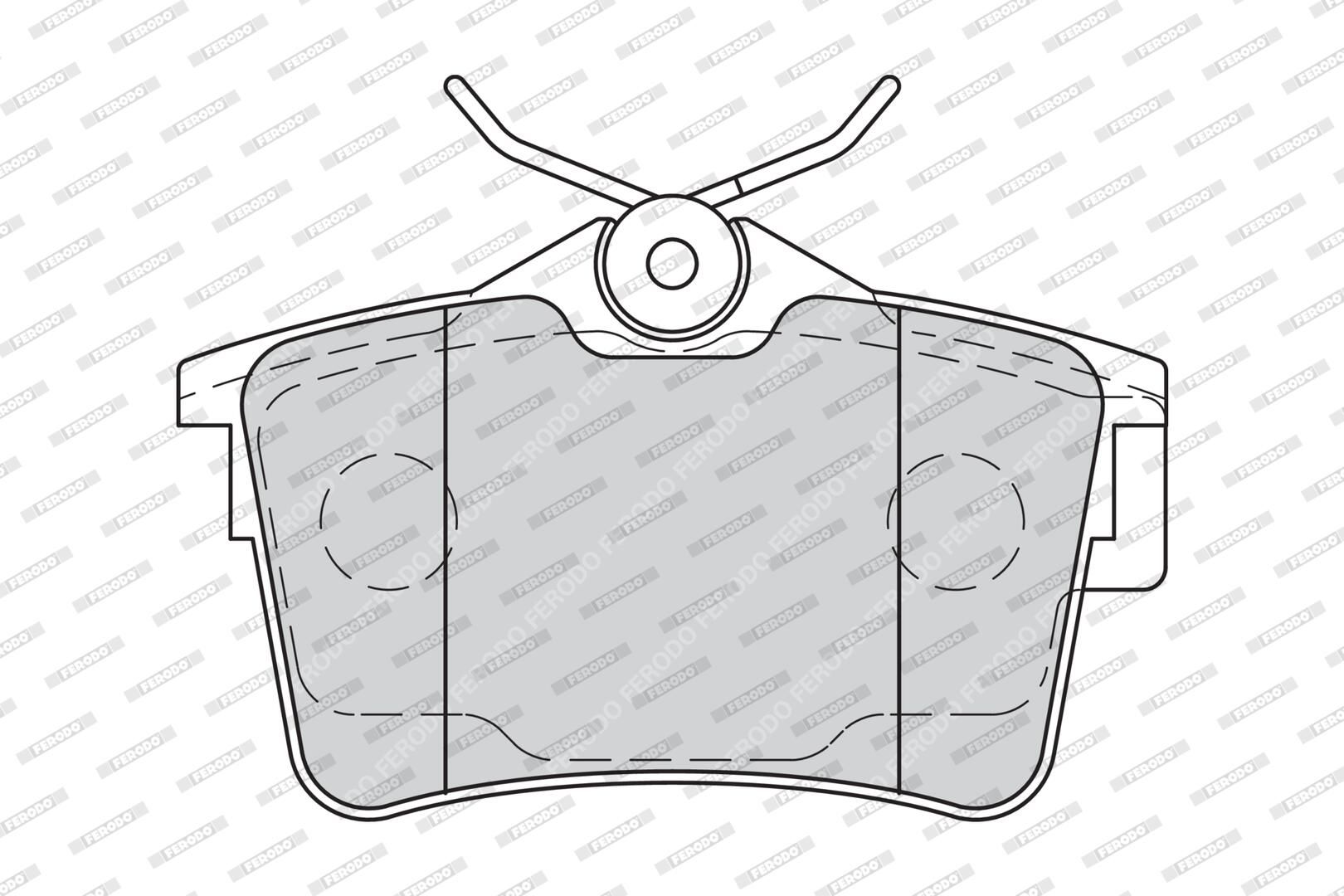 Bremsbelagsatz, Scheibenbremse