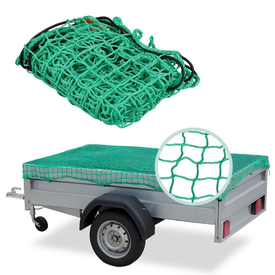 Carmotion Anhängernetz grün 300 x 160 cm