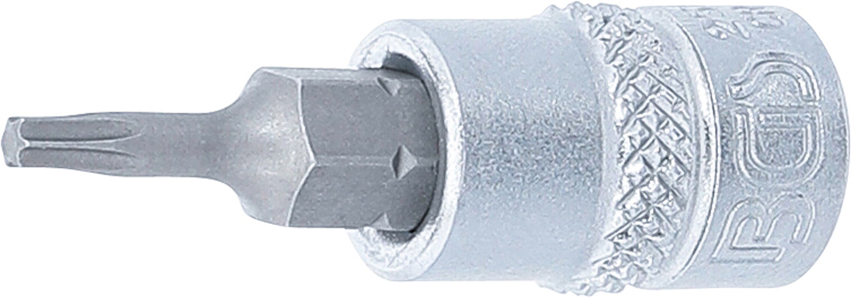 BGS Bit-Einsatz | Antrieb Innenvierkant 6,3 mm (1/4") | T-Profil (für Torx) T9