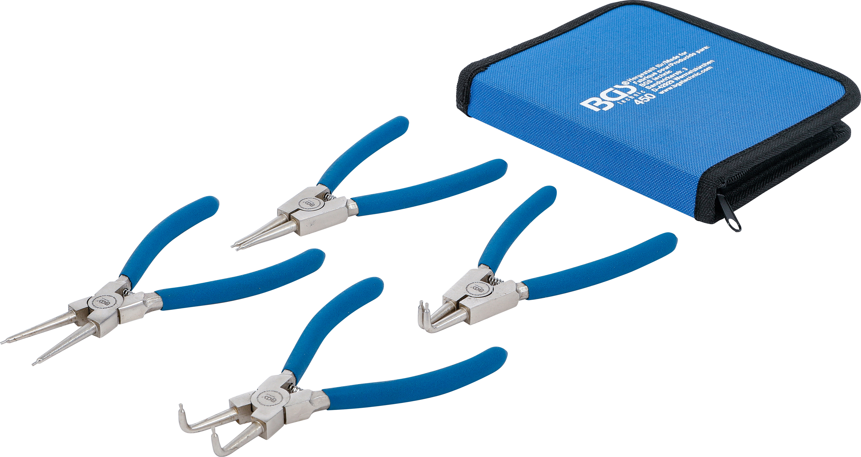 BGS Sprengringzangen-Satz | 150 mm | 4-tlg.