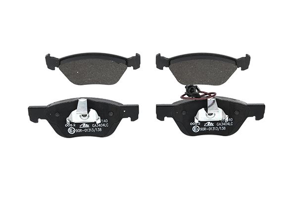 Bremsbelagsatz, Scheibenbremse