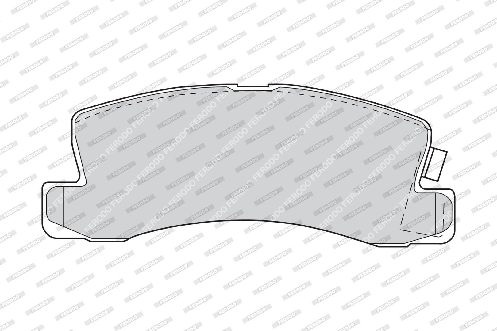 Bremsbelagsatz, Scheibenbremse