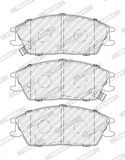 Bremsbelagsatz, Scheibenbremse