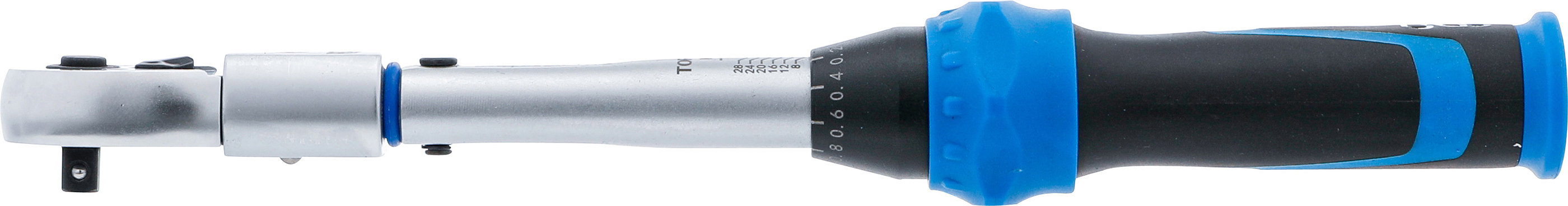 BGS Drehmomentschlüssel-Satz | für 9 x 12 mm Einsteckwerkzeuge | 6 - 30 Nm | 10-tlg.