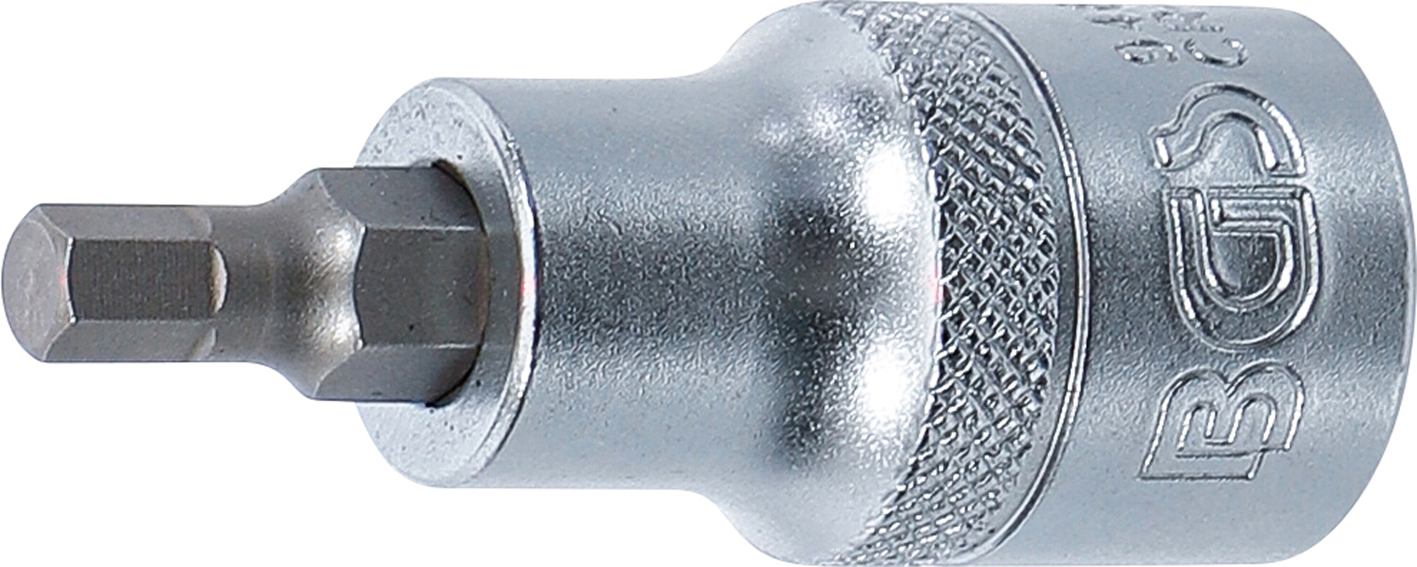 BGS Bit-Einsatz | Antrieb Innenvierkant 12,5 mm (1/2") | Innensechskant 5,5 mm