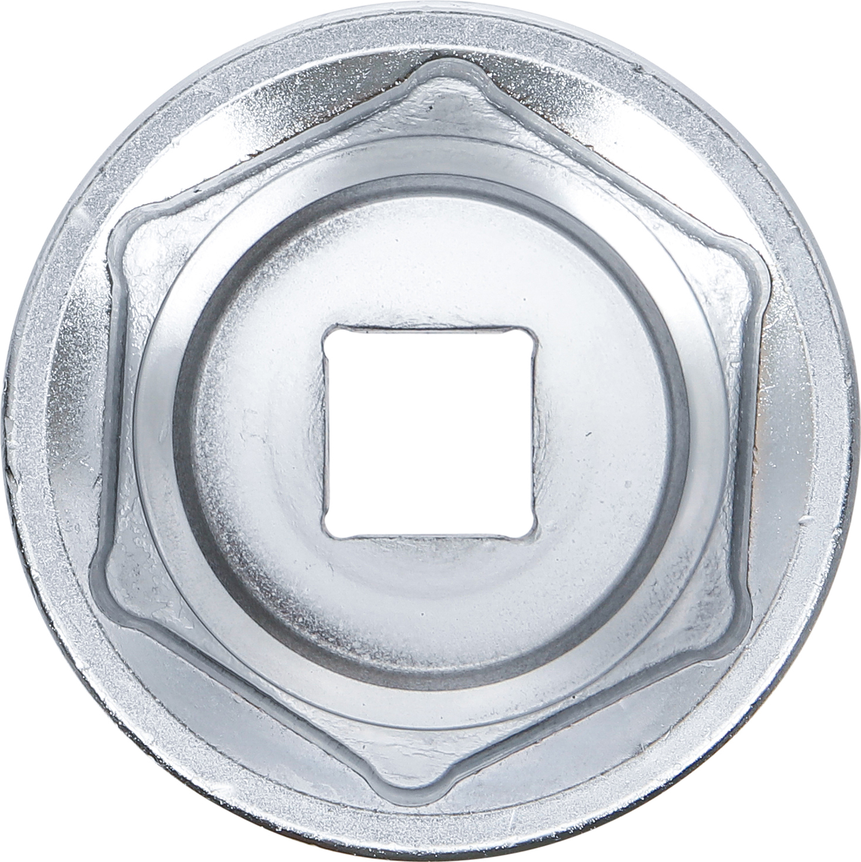 BGS Steckschlüssel-Einsatz Sechskant | Antrieb Innenvierkant 25 mm (1") | SW 75 mm