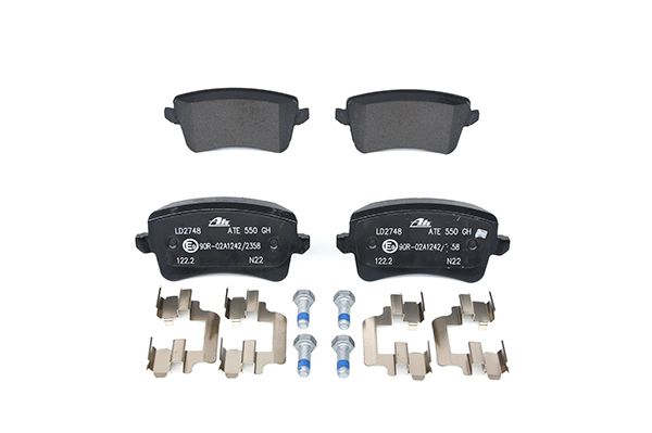 Bremsbelagsatz, Scheibenbremse