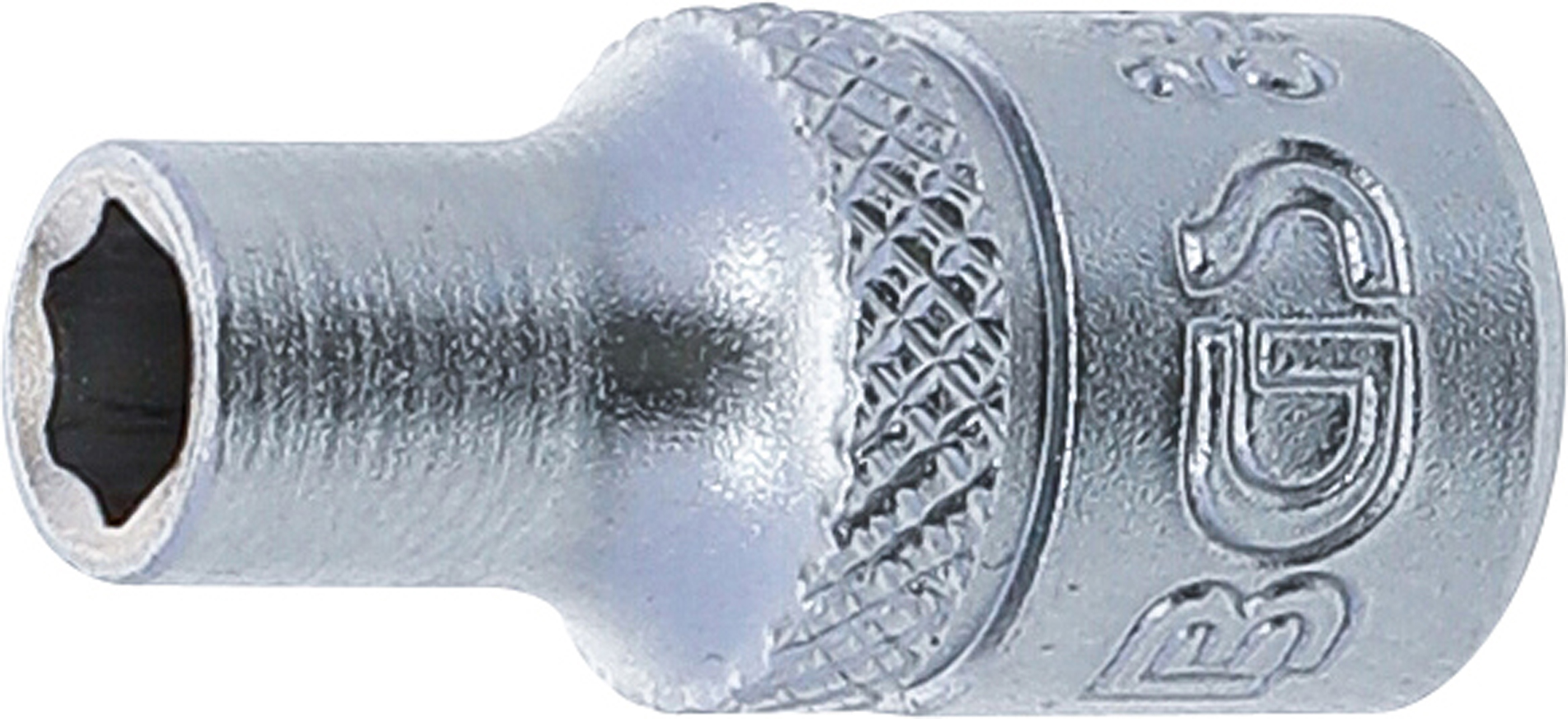 BGS Steckschlüssel-Einsatz Super Lock | Antrieb Innenvierkant 6,3 mm (1/4") | SW 4,5 mm