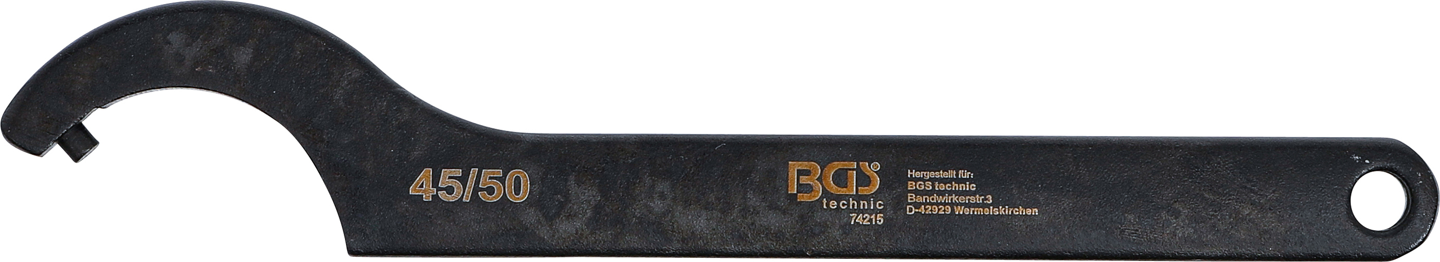 BGS Hakenschlüssel mit Zapfen | 45 - 50 mm