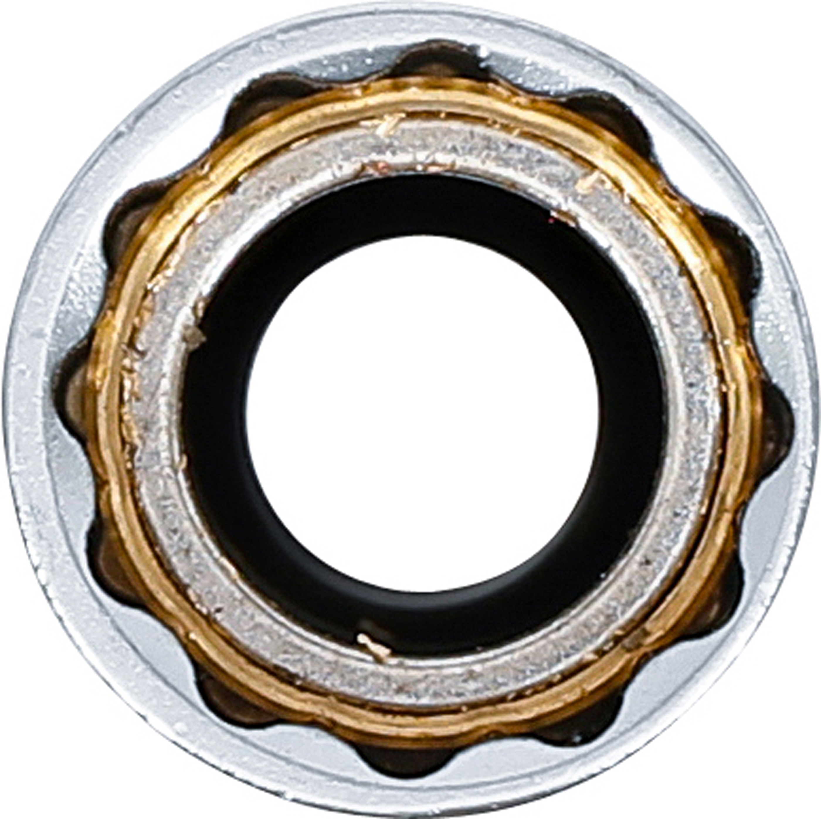 BGS Zündkerzen-Einsatz mit Magnet, Zwölfkant, lang | Antrieb Innenvierkant 10 mm (3/8") | SW 14 mm