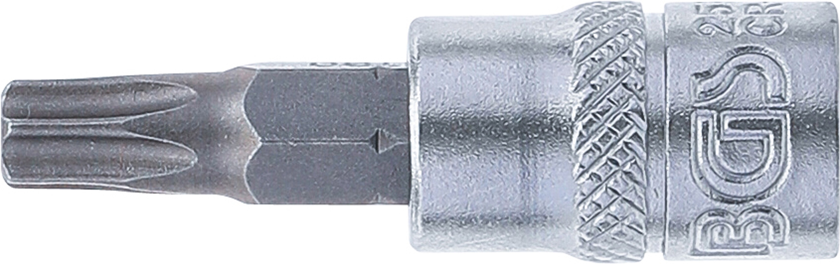 BGS Bit-Einsatz | Antrieb Innenvierkant 6,3 mm (1/4") | T-Profil (für Torx) T30